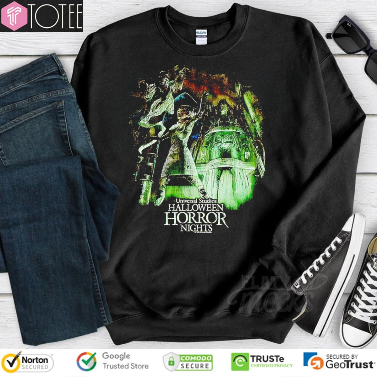 Halloween Horror Nights Bride Of Frankenstein Mad Lab T-shirt