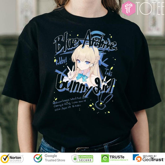 Ham Star Venue Asukauma Blue Archive Toki Bunny Girl Rabbit T-shirt