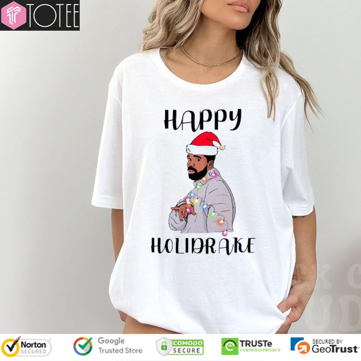 Happy Holidrake Parody Drake Happy Christmas Holiday T-shirt