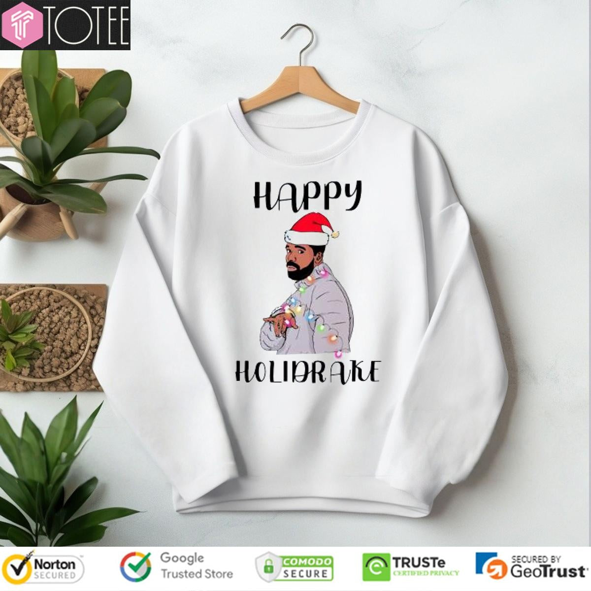 Happy Holidrake Parody Drake Happy Christmas Holiday T-shirt