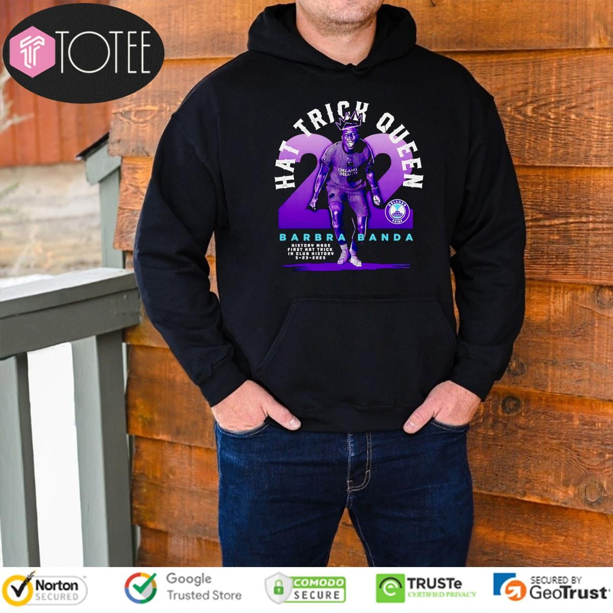 Hat Trick Queen Barbra Banda Orlando Pride Graphic T-shirt