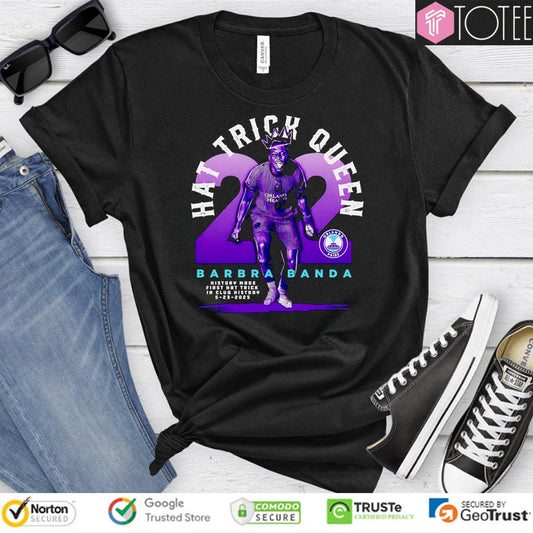 Hat Trick Queen Barbra Banda Orlando Pride Graphic T-shirt