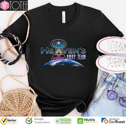Heavens Gate Away Team Space Graphic T-shirt