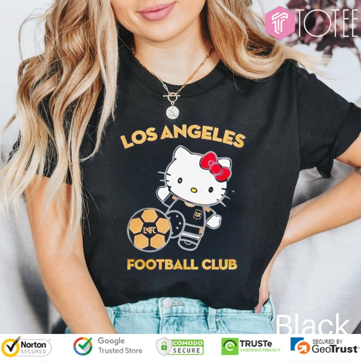 Hello Kitty X Lafc Los Angeles Football Club T-shirt