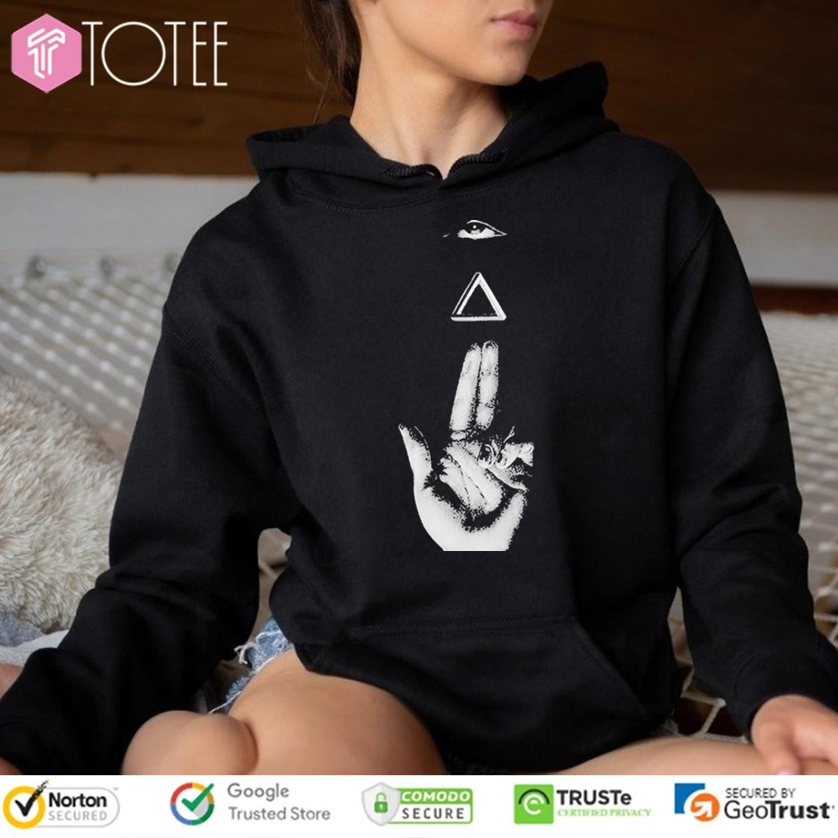 Highly Suspect As Above So Below Tour 2025 Logo Tour Eye Hand T-shirt