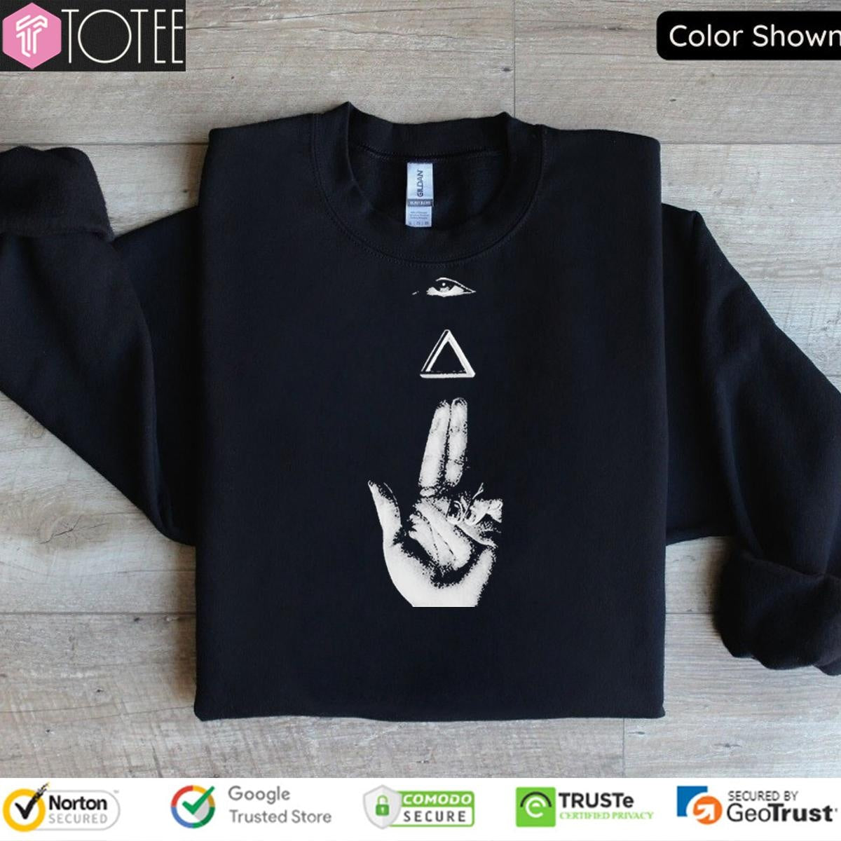 Highly Suspect As Above So Below Tour 2025 Logo Tour Eye Hand T-shirt