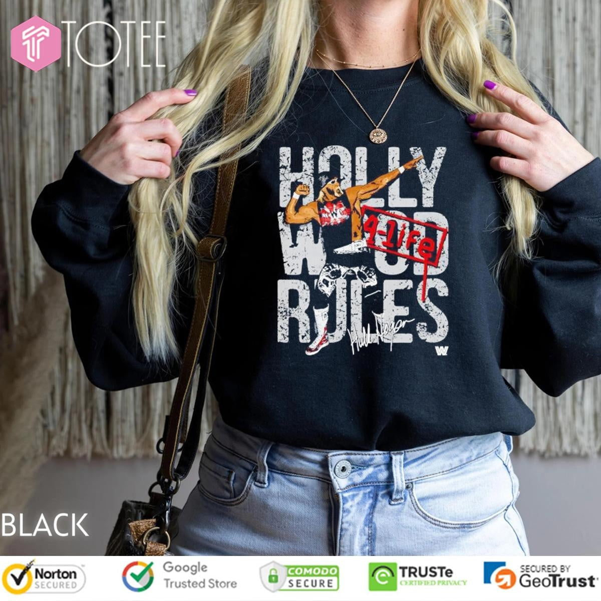 Hollywood Rules 4-Life Hulk Hogan Signature T-shirt