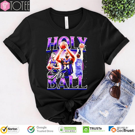 Holy Air Ball Shaquille Oneal Stephen Curry Vintage Bootleg T-shirt