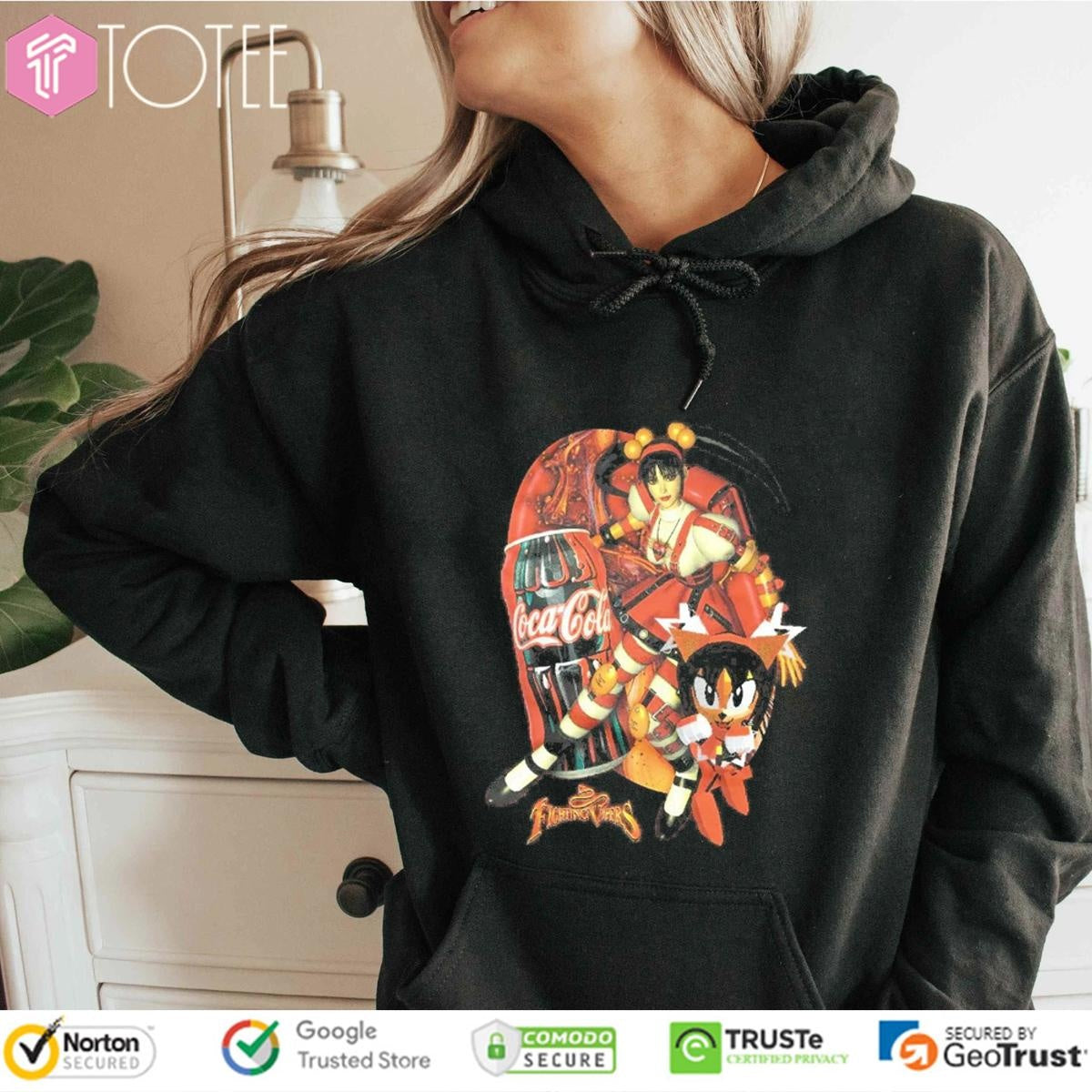 Honey Fighting Vipers Coca Cola Vintage Bootleg T-shirt