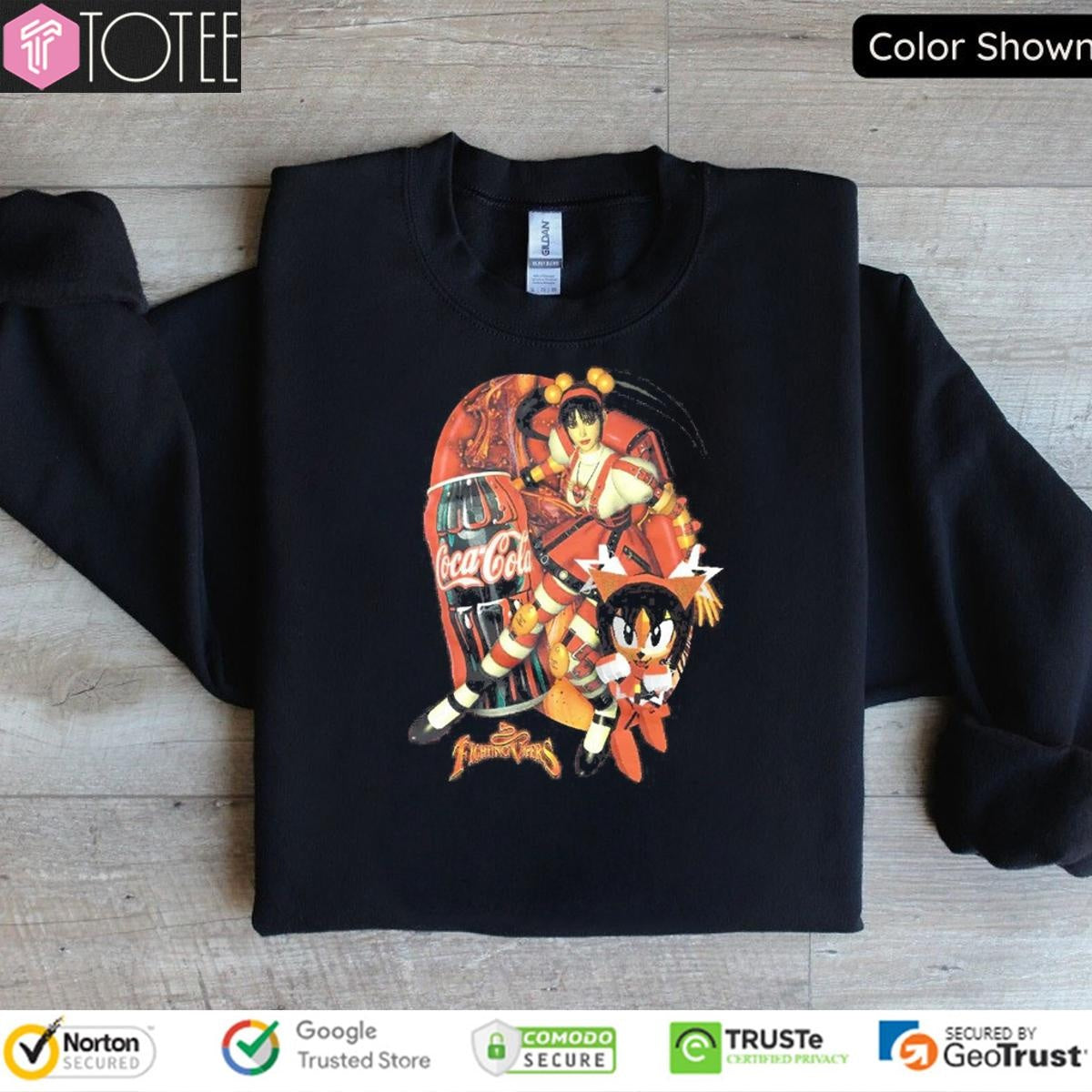 Honey Fighting Vipers Coca Cola Vintage Bootleg T-shirt