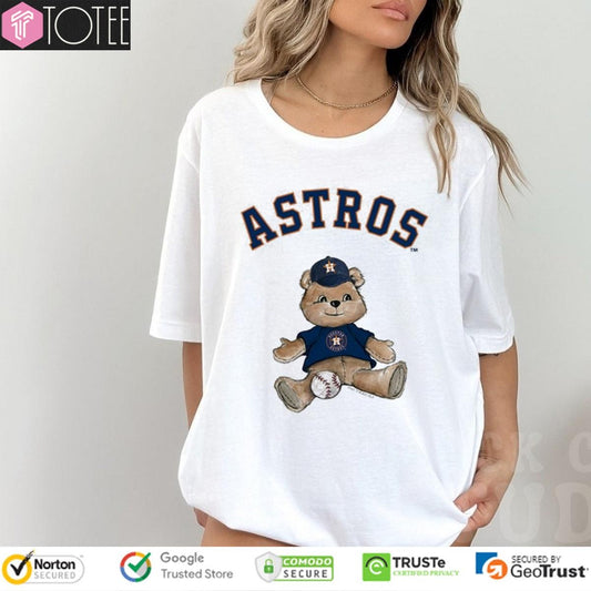 Houston Astros Tiny Turnip Teddy Bear T-shirt