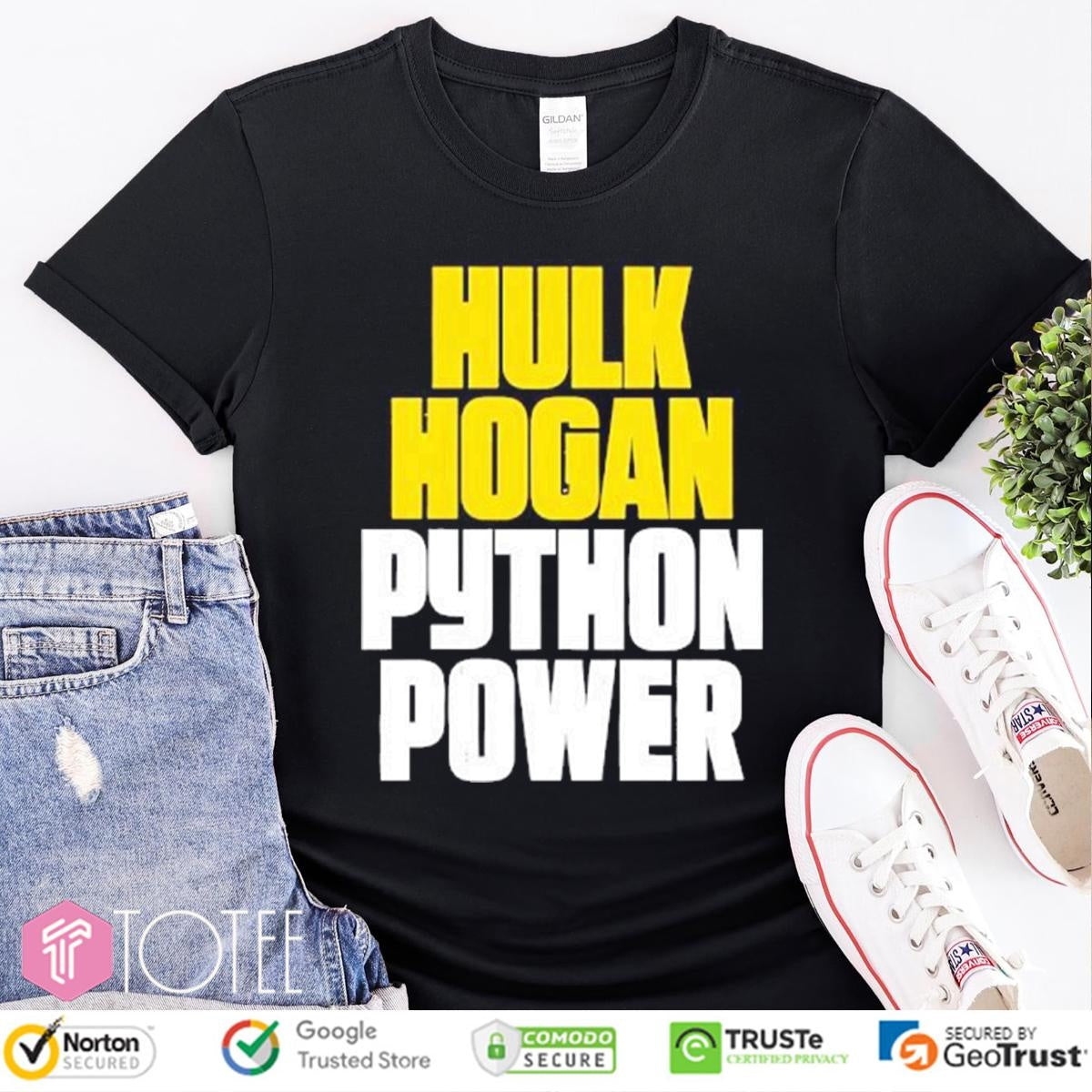 Hulk Hogan Python Power R.I.P T-shirt