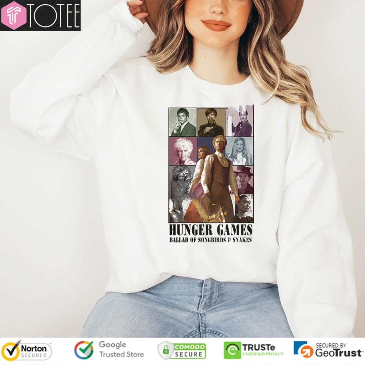 Hunger Games Coriolanus Snow Ballad Of Songbirds Snakes Ver Eras Tour T-shirt