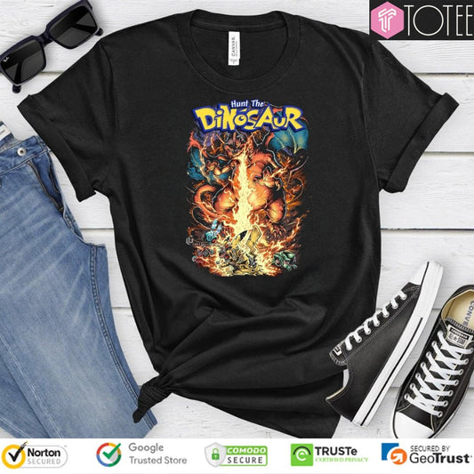 Hunt The Dinosaur Pokemon Charizard T-shirt
