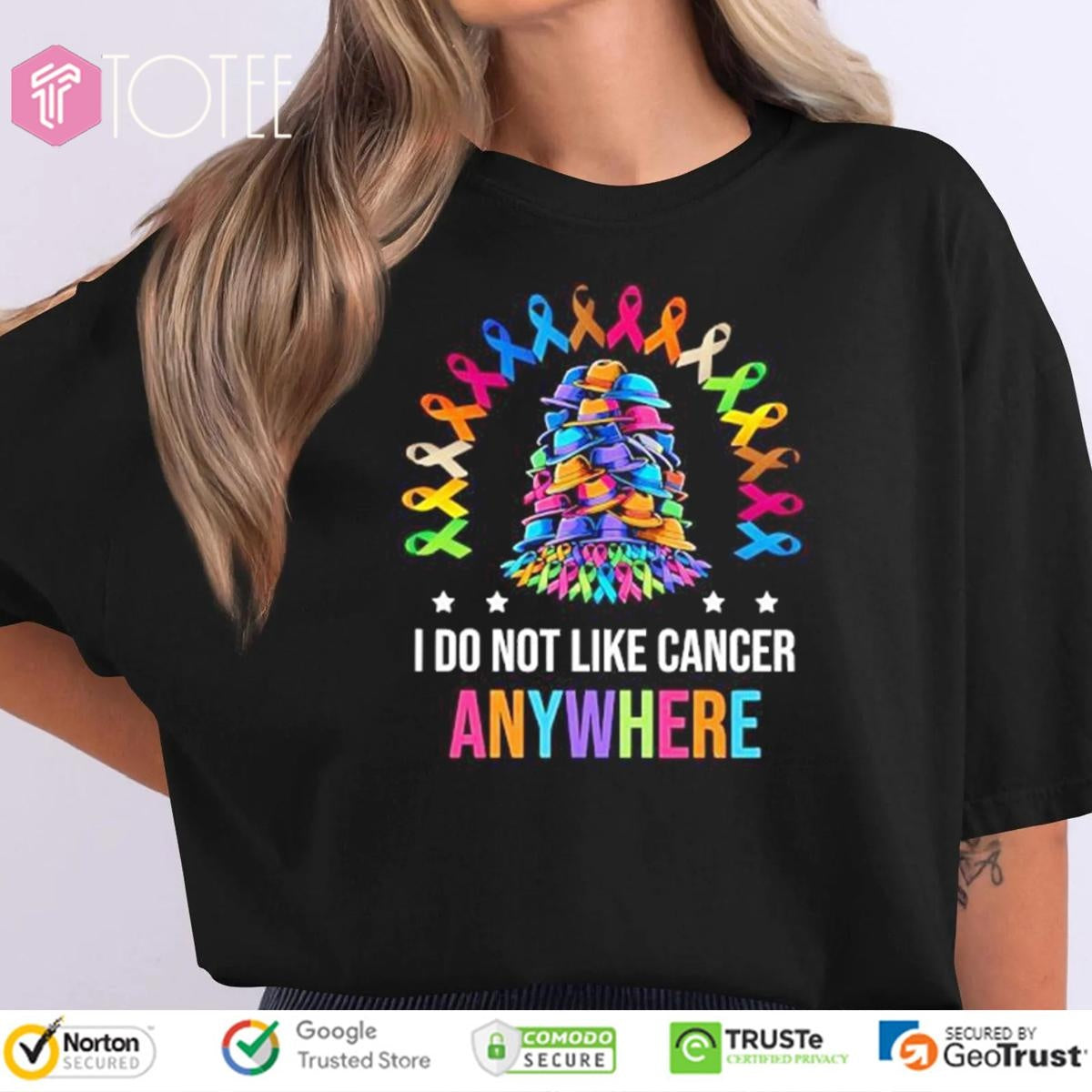 I Do Not Like Cancer Anywhere T-shirt