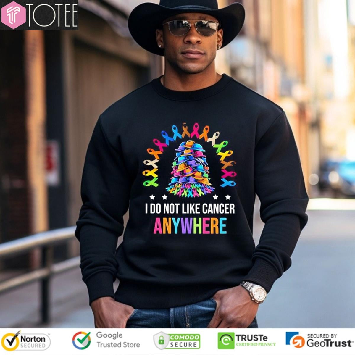 I Do Not Like Cancer Anywhere T-shirt