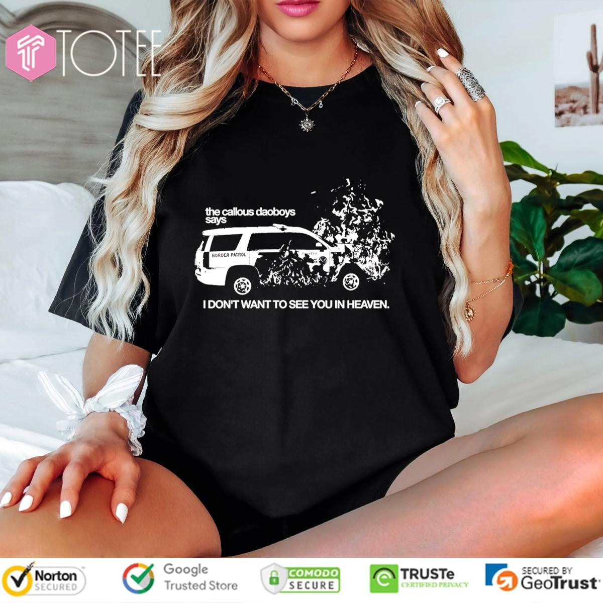 I Dont Want To See You In Heaven Fuck Ice T-shirt