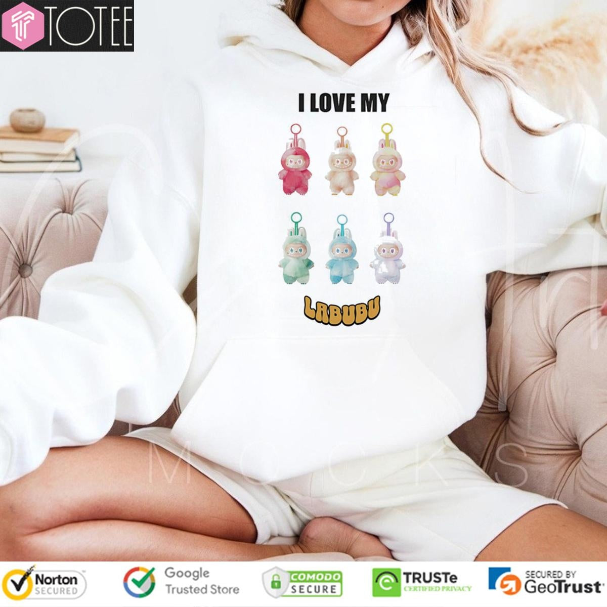 I Love My Labubu Monsters T-shirt