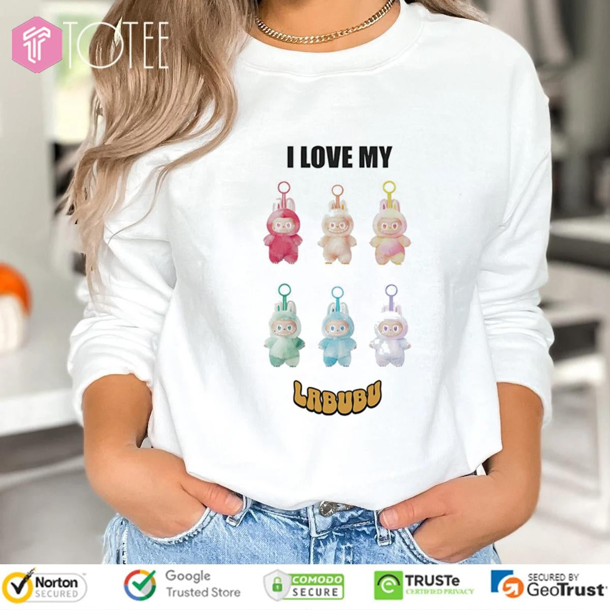 I Love My Labubu Monsters T-shirt