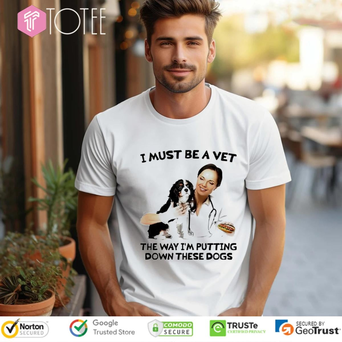 I Must Be A Vet The Way Im Putting Down These Dogs T-shirt