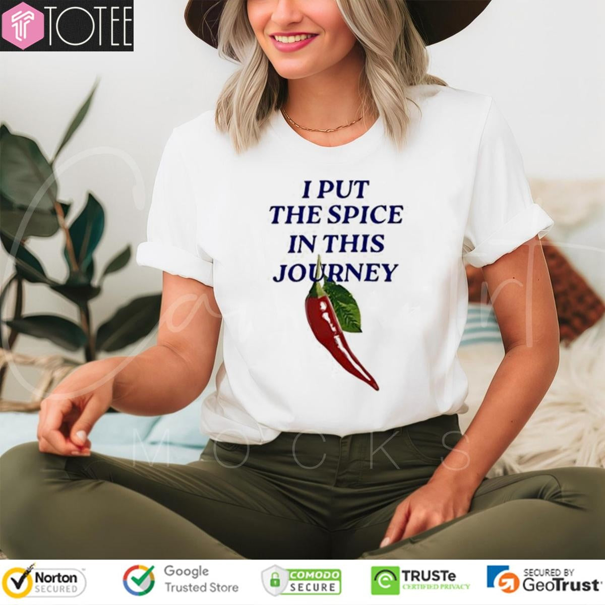 I Put The Spice In This Journey Chilli T-shirt