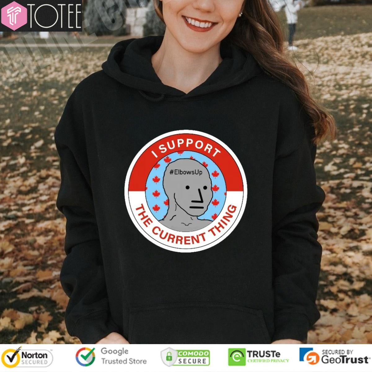 I Support The Current Thing Elbowsup T-shirt