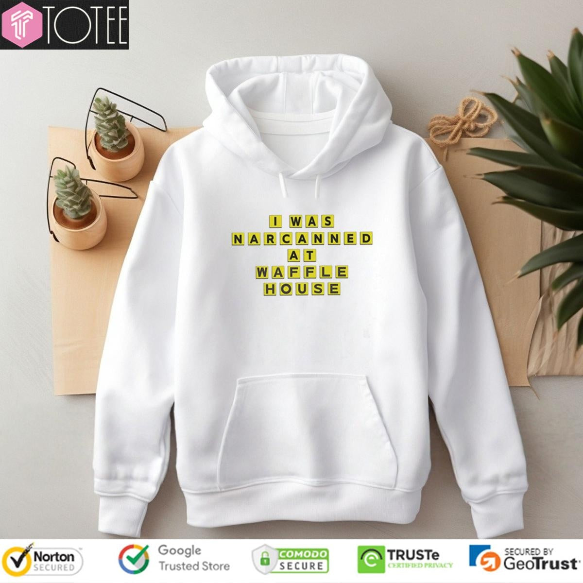 I Was Narcanned At Waffle Home Logo T-shirt