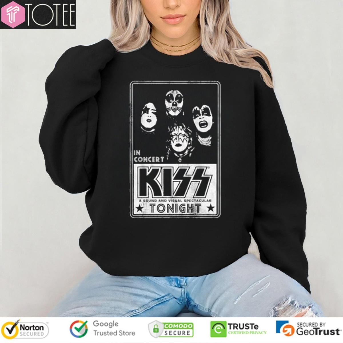 In Concert Kiss A Sound And Visual Spectacular Tonight T-shirt