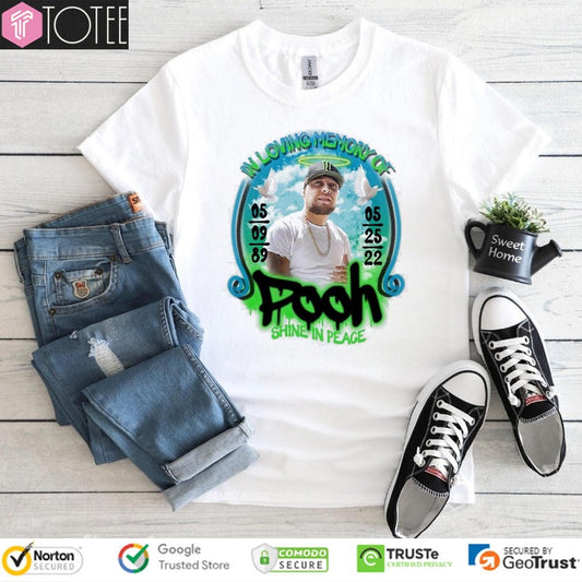 In Loving Memory Of Pooh Shine In Peace T-shirt