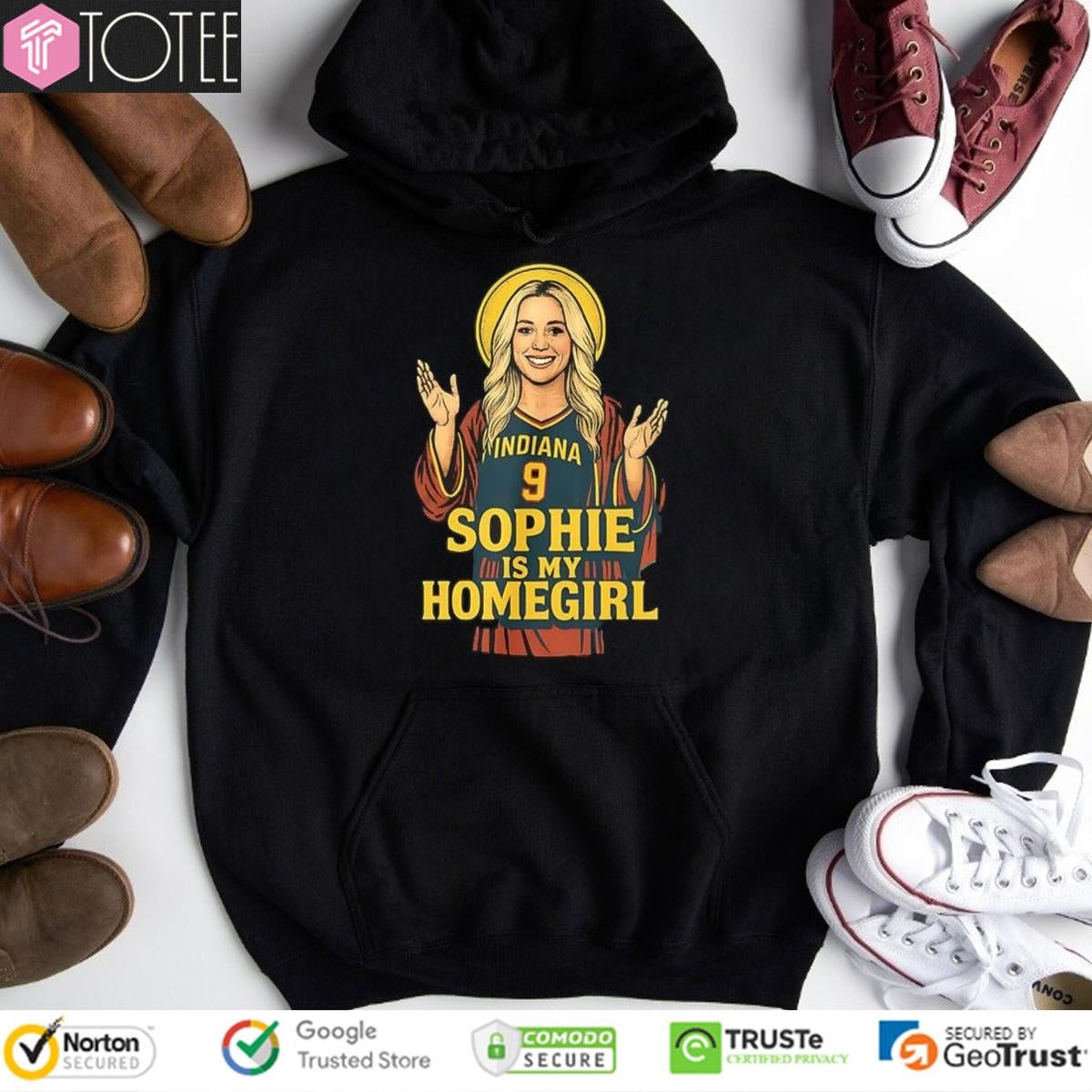Indiana Fever Sophie Cunningham Jesus Is My Homegirl T-shirt