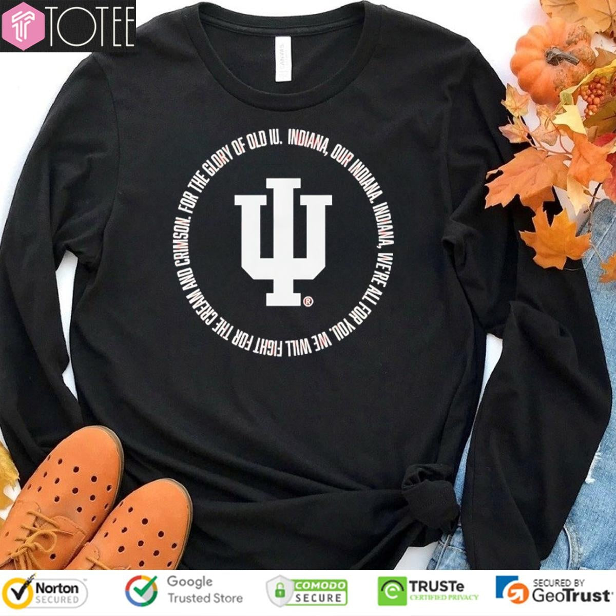 Indiana Hoosiers For The Glory Of Old Iu Indiana Our Indiana T-shirt