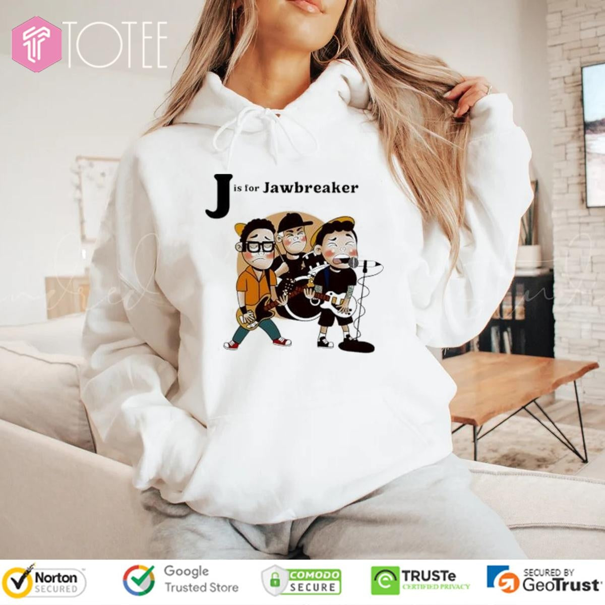 J Is For Jawbreaker Band Ver Cartoon T-shirt