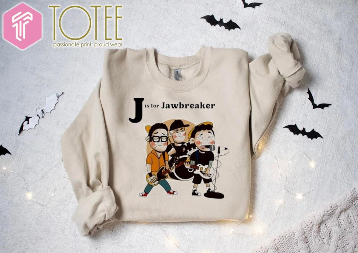 J Is For Jawbreaker Band Ver Cartoon T-shirt