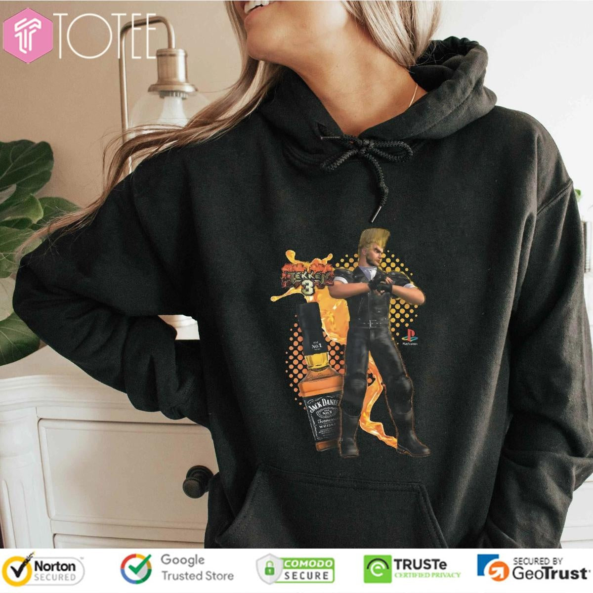 Jack Daniels X Paul Phoenix Tekken T-shirt