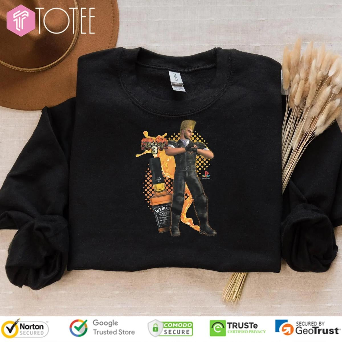 Jack Daniels X Paul Phoenix Tekken T-shirt