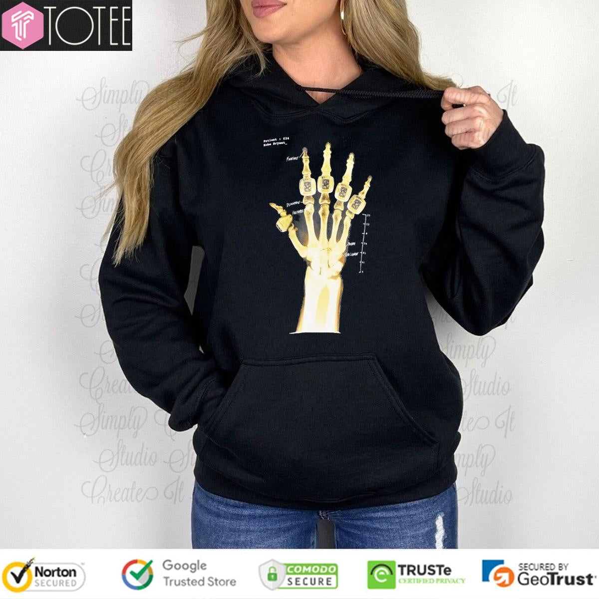 Jalen Williams Rings X-Ray Hand Oklahoma City Thunder T-shirt