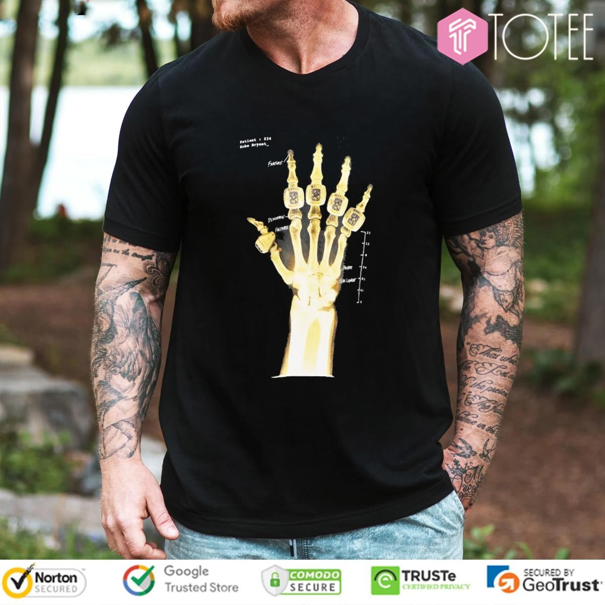 Jalen Williams Rings X-Ray Hand Oklahoma City Thunder T-shirt