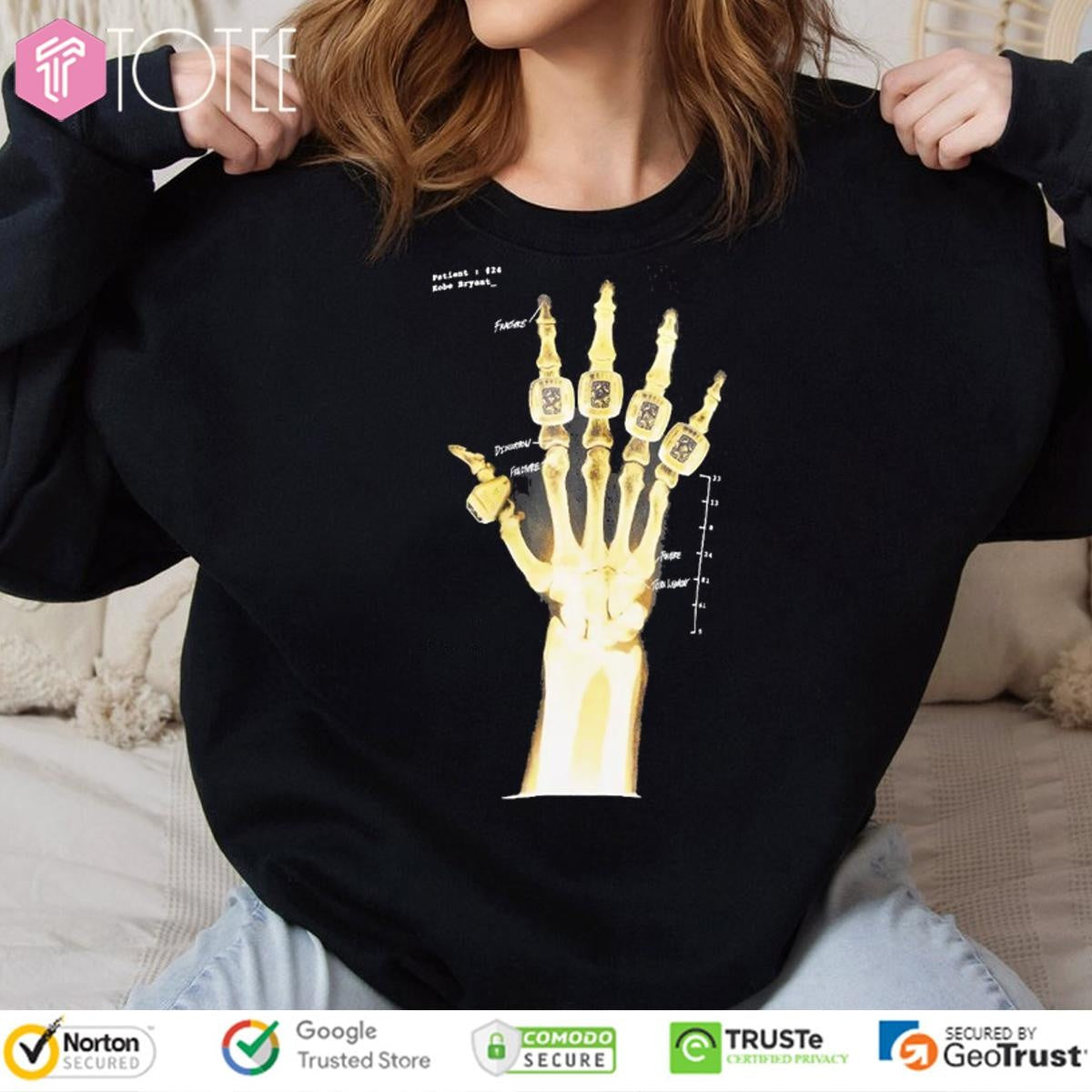 Jalen Williams Rings X-Ray Hand Oklahoma City Thunder T-shirt