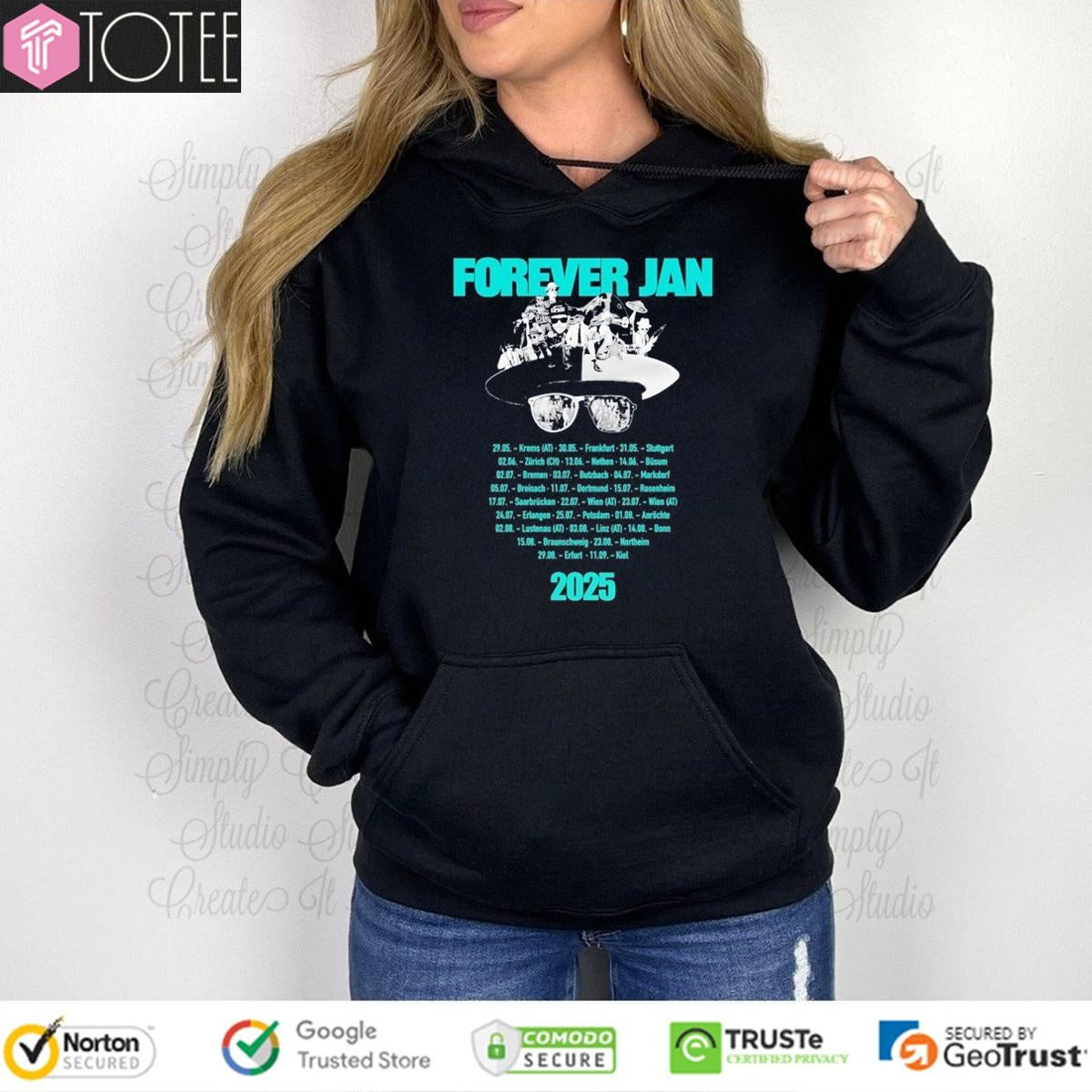 Jan Delay Forever Jan Tour 2025 Dates T-shirt