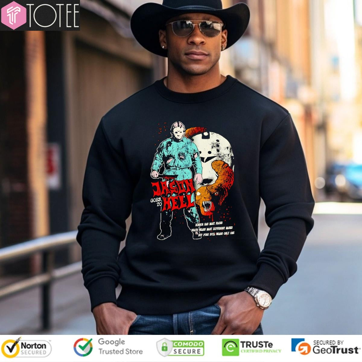 Jason Voorhees Goes To Hell Horror Has Many Faces T-shirt