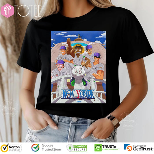 Jazz X One Piece New York Yankees Jazz Chisholm Jr. T-shirt