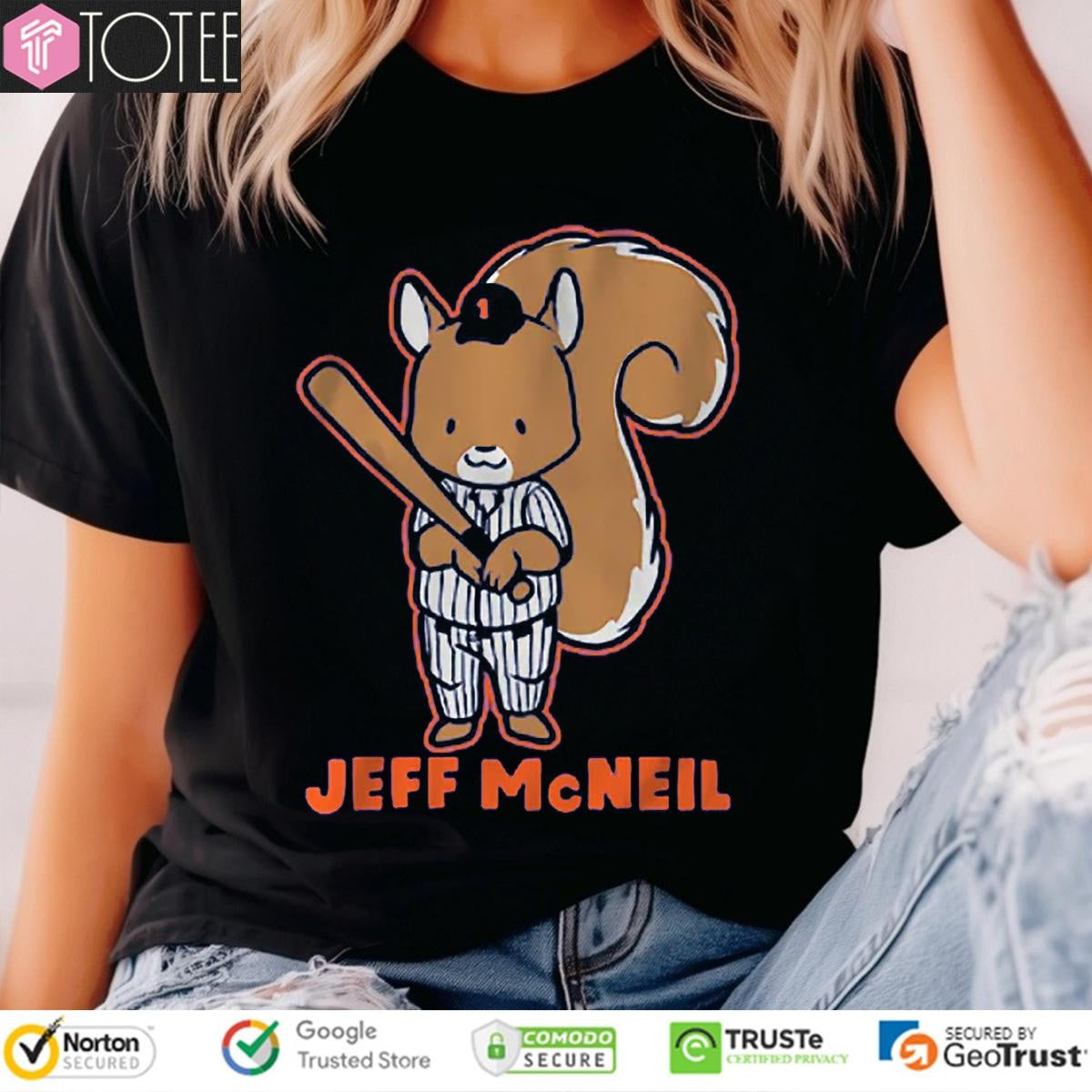 Jeff Mcneil Flying Squirrel New York Mets Baseball T-shirt