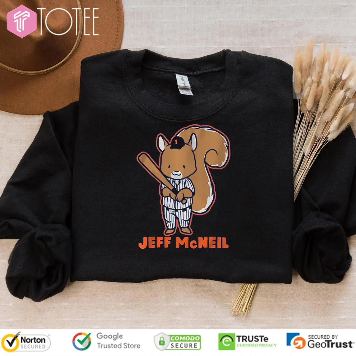 Jeff Mcneil Flying Squirrel New York Mets Baseball T-shirt