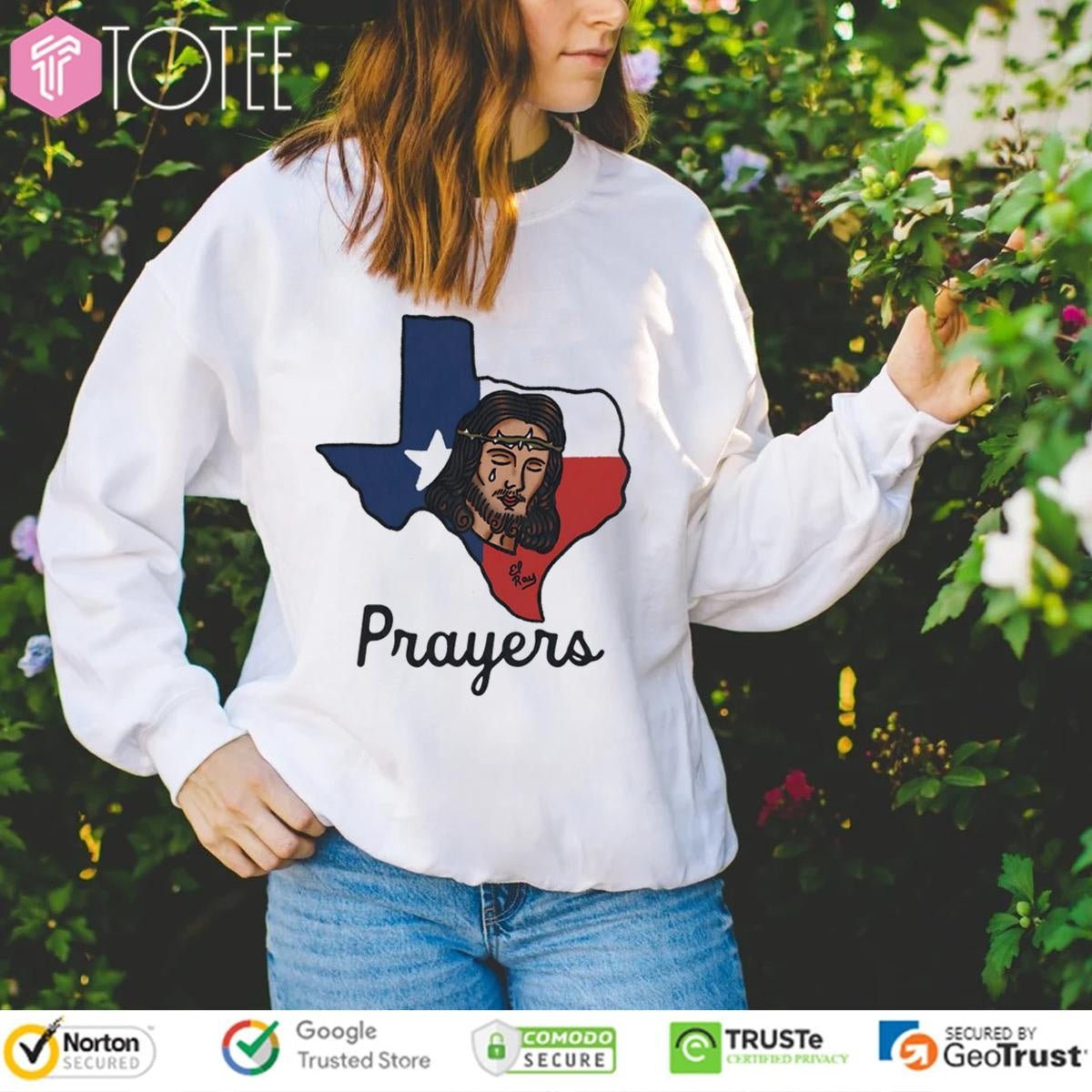 Jesus Prayers Texas T-shirt