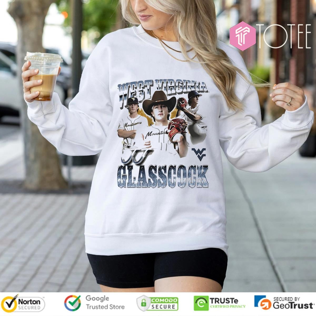 Jj Glasscock Baseball West Virginia Bootleg T-shirt