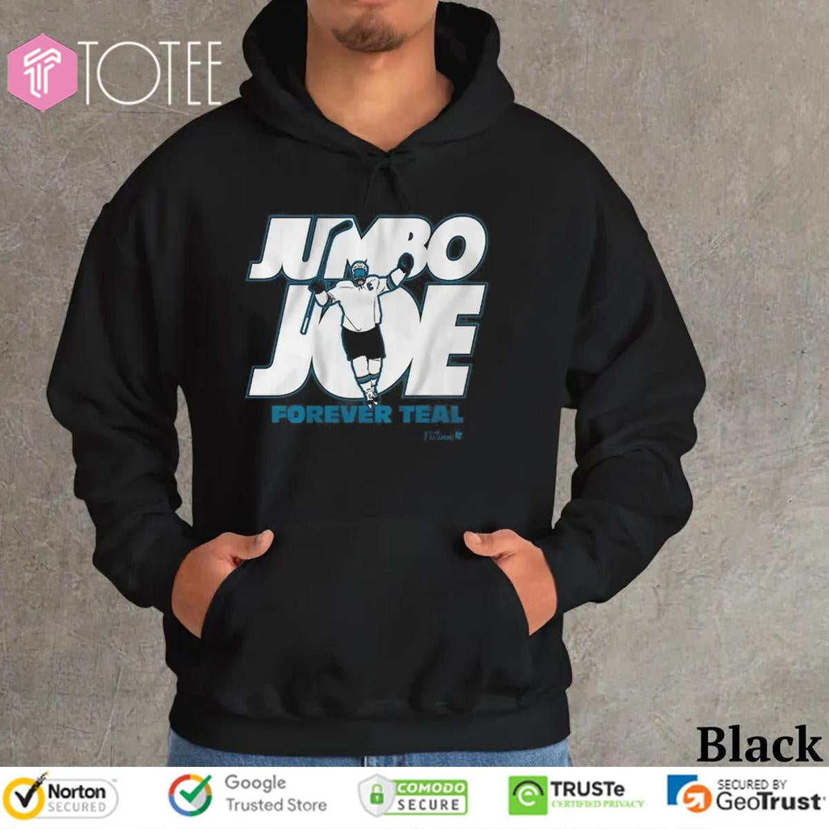 Joe Thornton Jumbo Joe Forever Teal The Alumni T-shirt