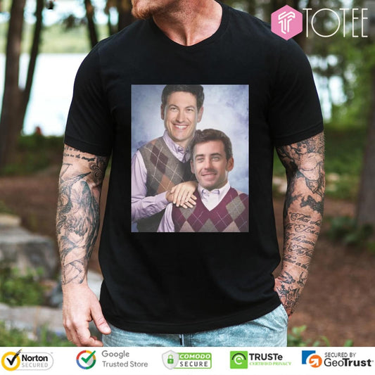 Joey Logano Ryan Blaney Parody Step Brothers T-shirt