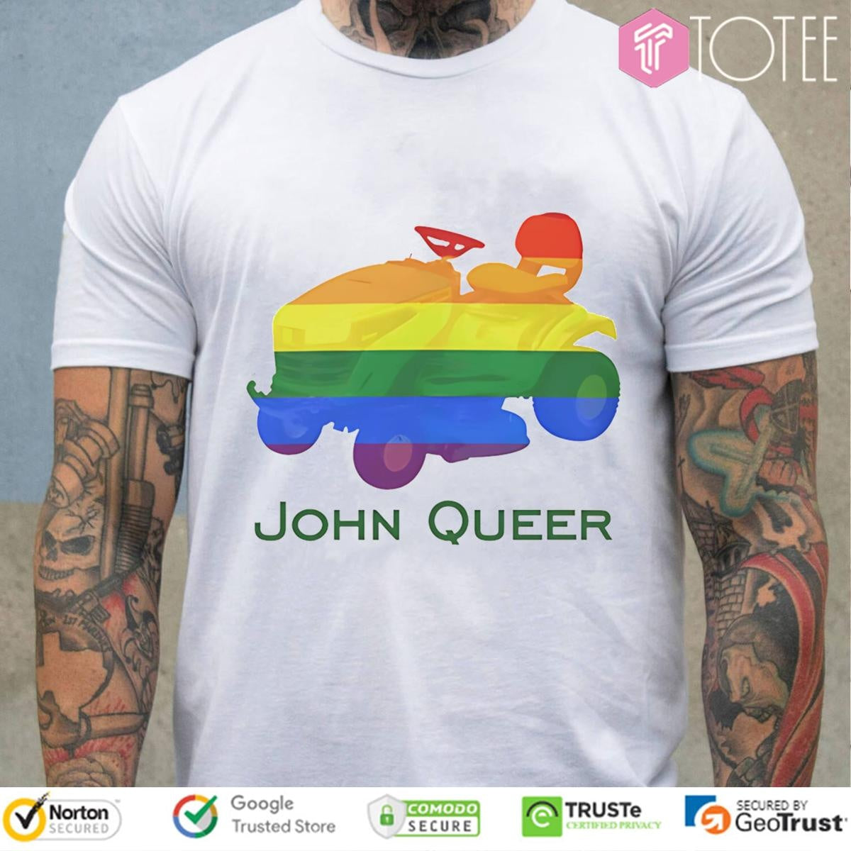 John Queer Lgbt Pride Rainbow T-shirt