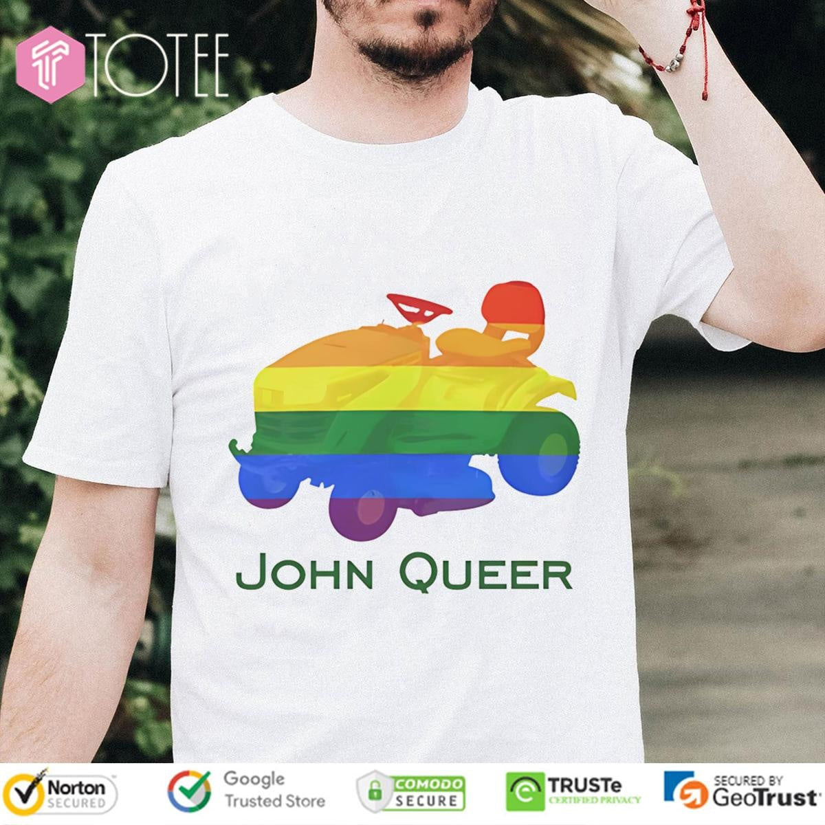 John Queer Lgbt Pride Rainbow T-shirt