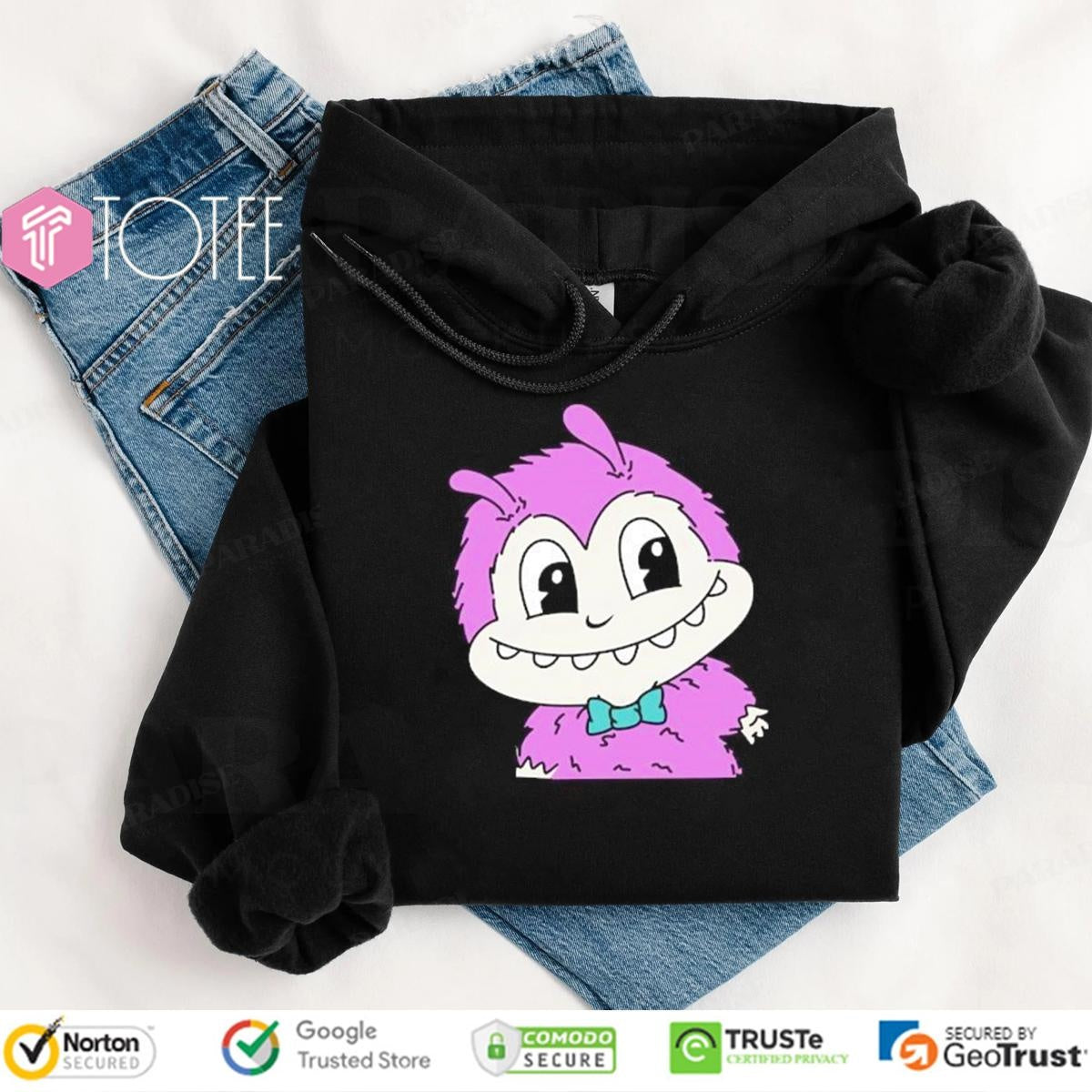 Jolli Bubu Purple Dream Bag Charm Jollibee X Labubu T-shirt